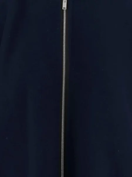 Geacă Jil Sander de lână cu glugă negru