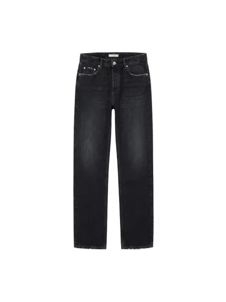Jeansy Icon Denim z paskiem czarne