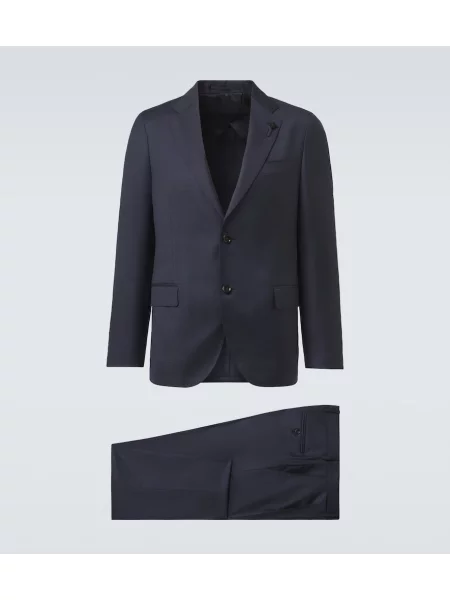 Costum Lardini de lână albastru