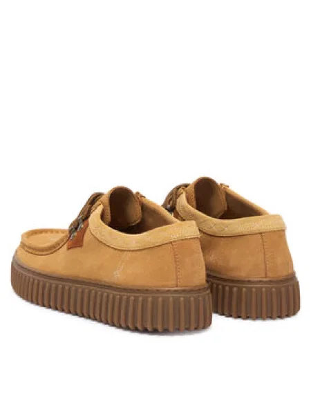 Poltopánky Clarks Torhill Lo Svetlo hnedá