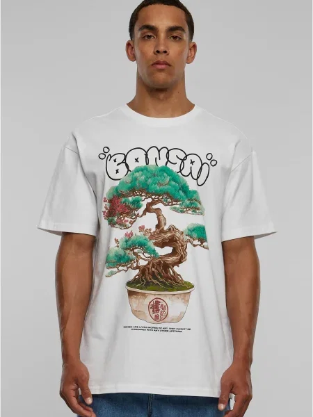 Tricou Mister Tee alb