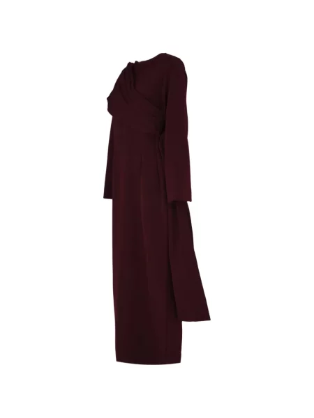 Rochie maxi Loodyana plic roșu