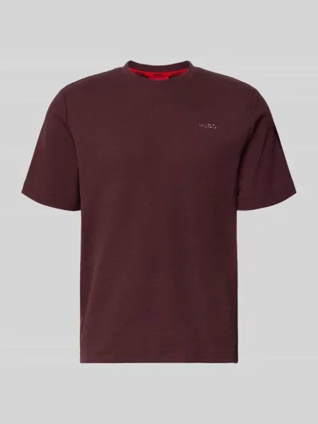 T-shirt o kroju regular fit z mieszanki bawełny model ‘AUSTIN’ Hugo