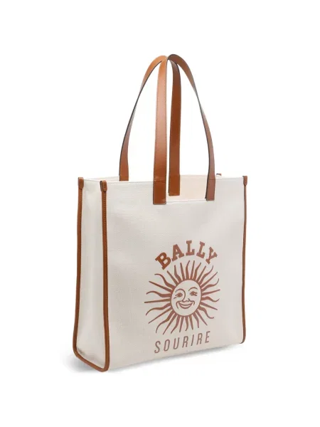 Geantă shopper Bally cu imagine