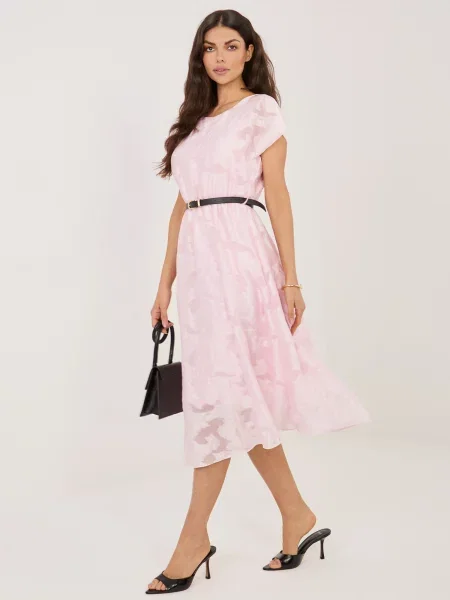 Rochie Rue Paris evazată negru