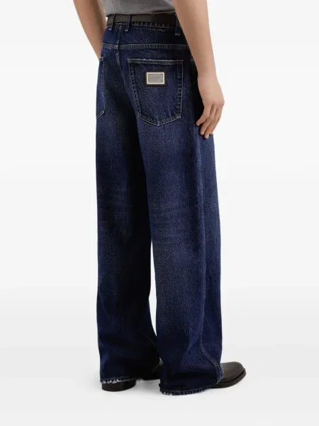 Blugi Dolce & Gabbana cu 5 buzunare albastru