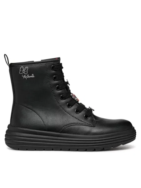 Geox Μπότες J Phaolae Girl S μαύρο