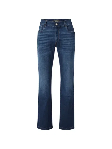 Дънки Billionaire с автограф синьо