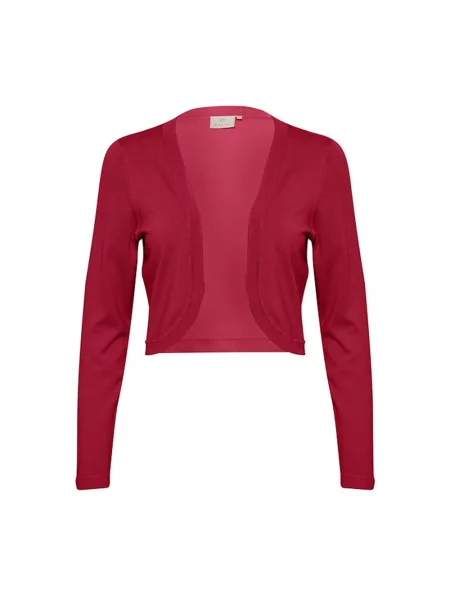 Kardigan Kaffe elegancki czerwony
