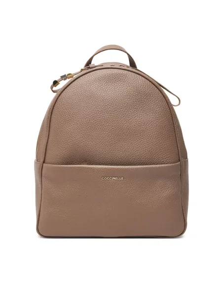 Coccinelle De piele rucsac Coccinelle Nory bej