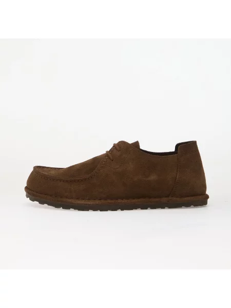 Krajkové polobotky Birkenstock hnědé