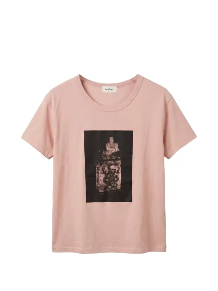 Tricou Second/layer cu imagine roz