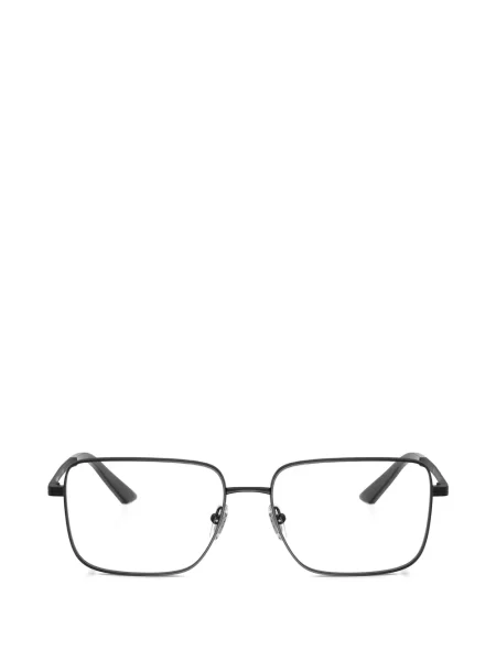 Ochelari de soare dreptunghiulari Versace negru