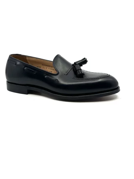 Półbuty Crockett & Jones skórzane czarne