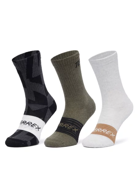 Hosszú zoknik adidas Terrex Multi 3 Pack Socks Színes