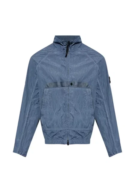 Geacă Stone Island cu strasuri albastru