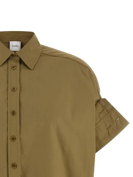 Cămașă Nude lungă maro