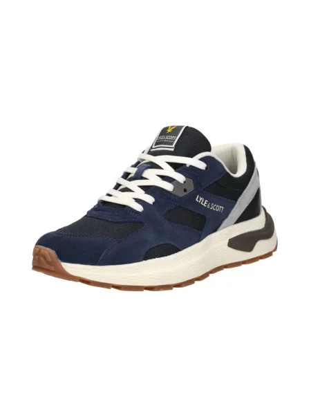 Sneakersy Lyle & Scott niebieskie