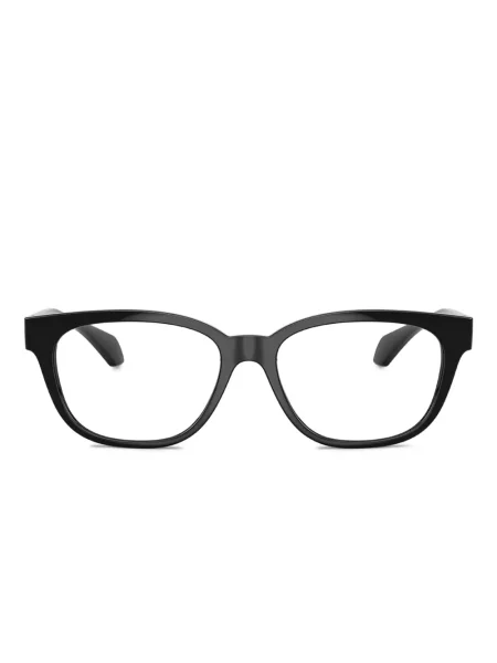 Правоъгълни слънчеви очила Versace Eyewear черно