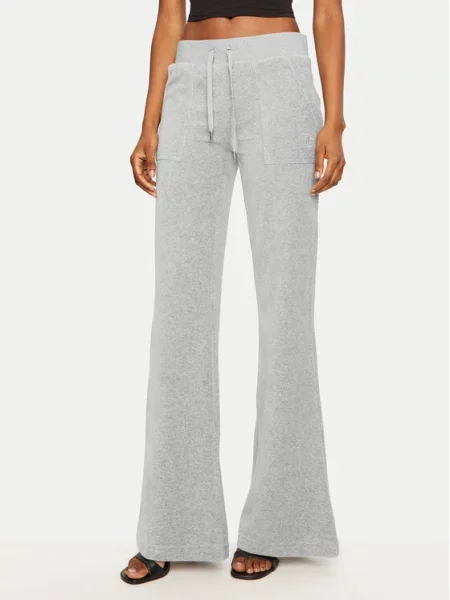 Hlače Juicy Couture siva