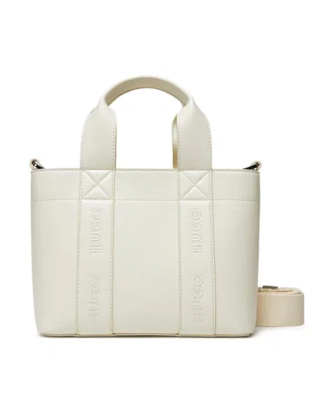 Ročna torba HUGO bela