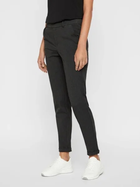 VERO MODA Nadrág Maya antracit szürke