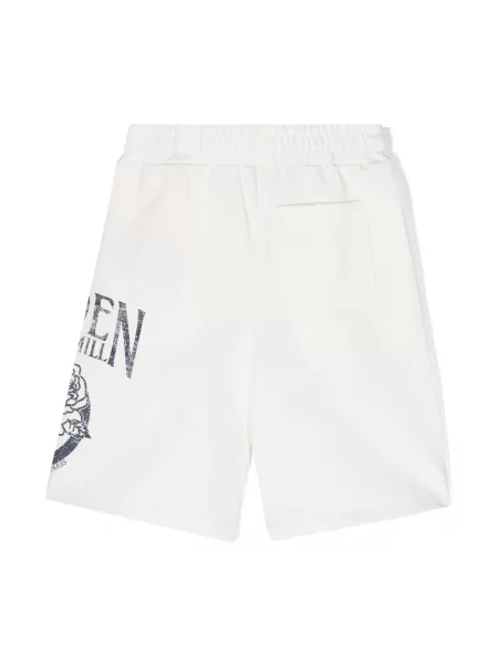 Dětské kraťasy Golden Goose bílé