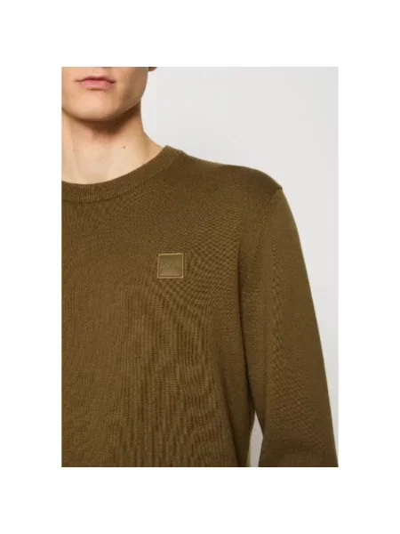 Sweter Hugo Boss zielony