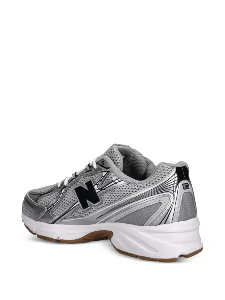 Sneakers New Balance με κορδόνια με δαντέλα γκρι