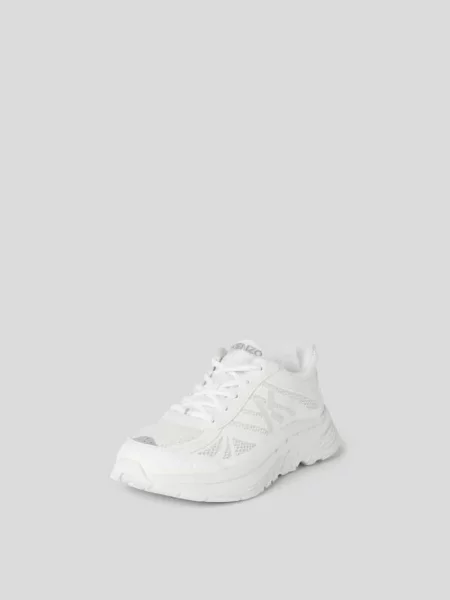 Sneakersy z wiązaniem Kenzo białe