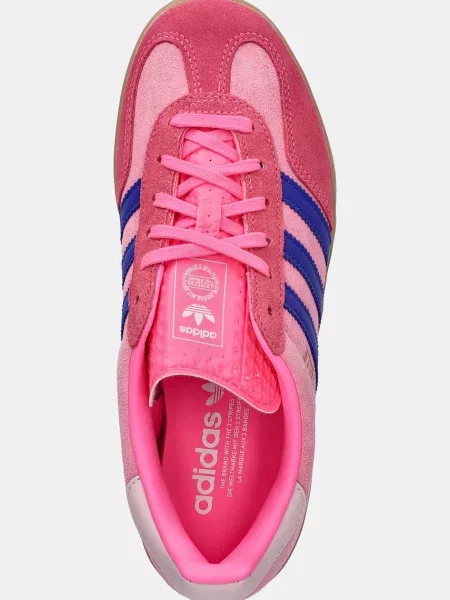 Замшевые кроссовки Adidas Originals розовые