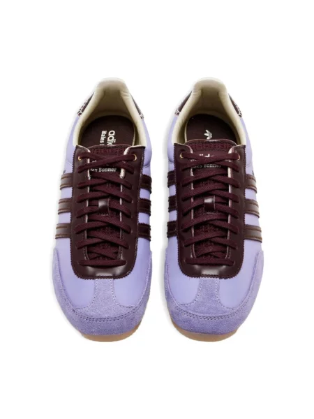 Sneakersy Adidas skórzane fioletowe