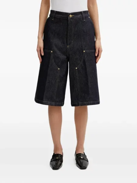Pantaloni scurți din denim Carhartt Wip albastru