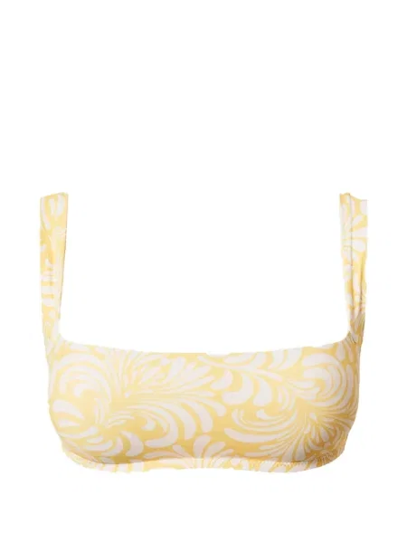 Top Twinset cu imagine galben