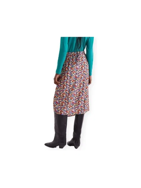 Fustă Compania Fantastica cu model floral