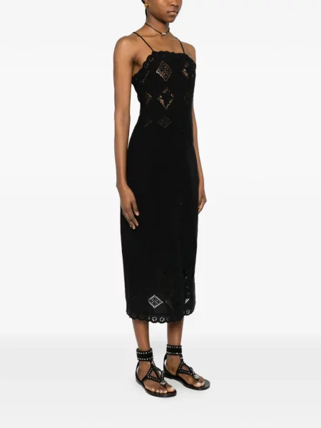 Rochie midi Isabel Marant negru
