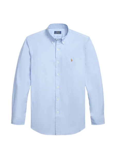 Разтягам шапка с козирки Polo Ralph Lauren на райета синьо