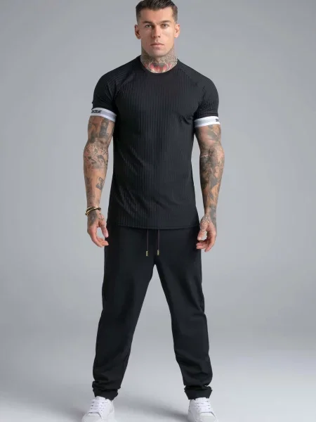 SikSilk Tričko Tech' černá