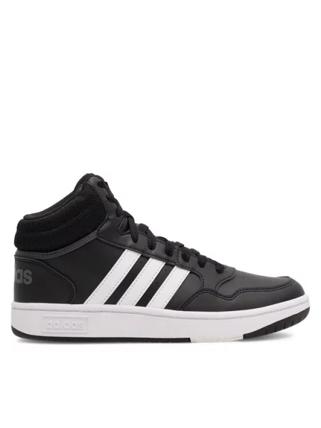 Sneakersy adidas HOOPS MID K černá
