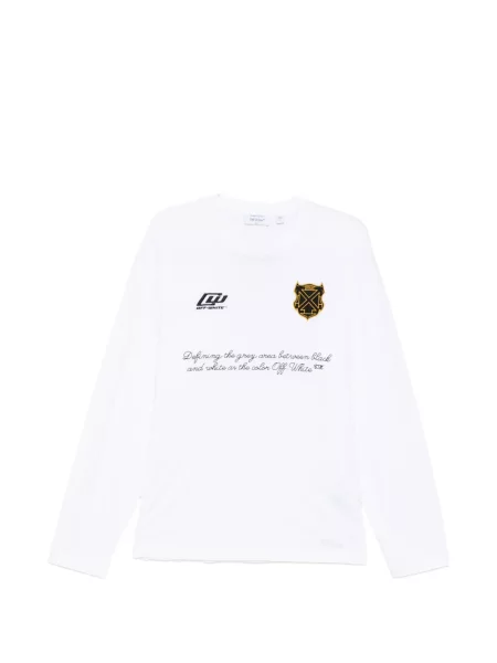 Hosszú póló Off-white nyomtatás fehér