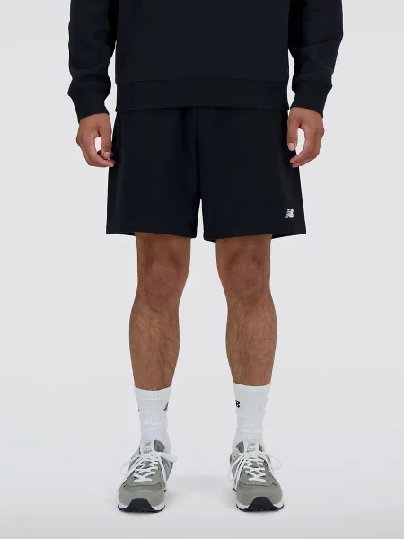 Шорты New Balance с автографом черные