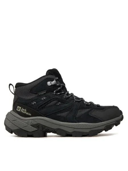 Trekingová obuv Jack Wolfskin Vojo Tour Mid W sivá