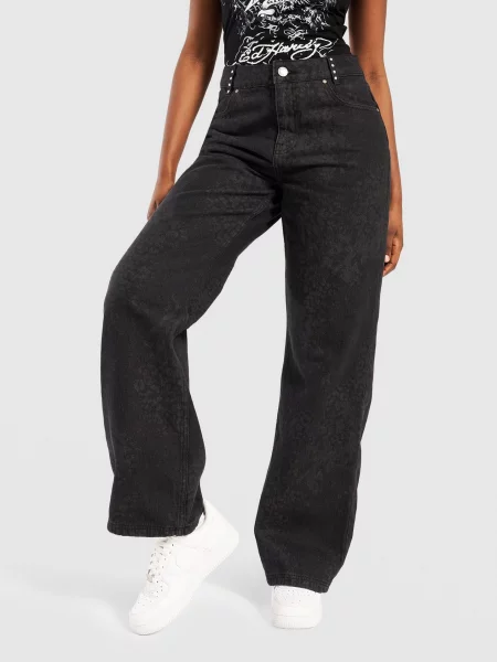 Hoodrich Spodnie Pantha Jeans czarne