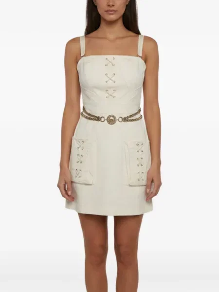Rochie mini Elisabetta Franchi alb
