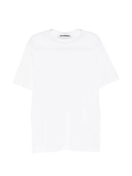 Tricou Les Hommes de in alb