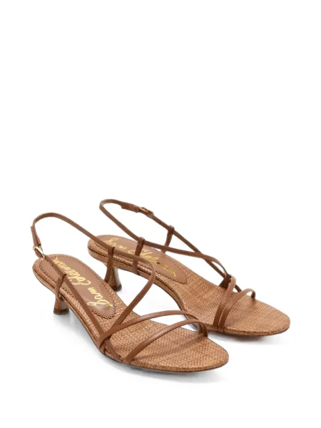 Sandale Sam Edelman din piele cu bretele maro