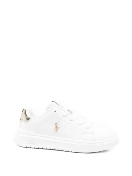 Sneakersy dziecięce Polo Ralph Lauren białe