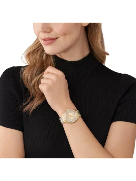 Zegarek Michael Kors elegancki żółty