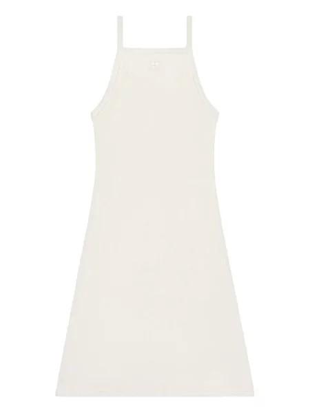 Rochie mini Courreges fără mâneci de costum