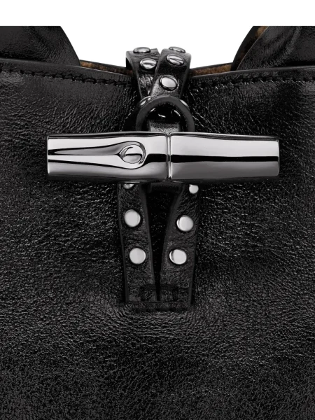 Τσάντα Longchamp με καρφιά μαύρο